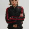 Madelyn Cline Diesel Leather Jacket