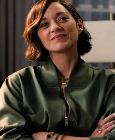 Marion Cotillard The Morning Show S4 Bomber Jacket