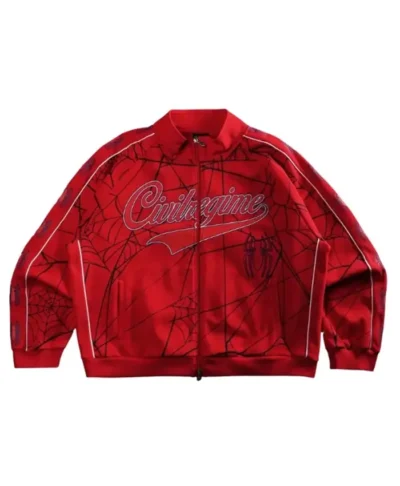 Marvel Spider Chaos Civil Zip-Up Track Jacket