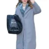 Maya Hawke One Night Only Grey Coat