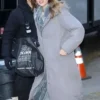 Maya Hawke One Night Only Grey Coat