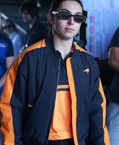 McLaren F1 Team 2026 Ella Lloyd Black Jacket