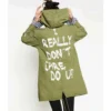 Melania Trump I Really Don’t Care Do U Green Hooded Jacket