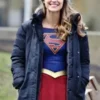 Melissa Benoist Supergirl Inspired Blue Coat