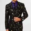 Men’s Black Fireworks Suit