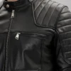 Men’s Black Leather Rider Biker Jacket