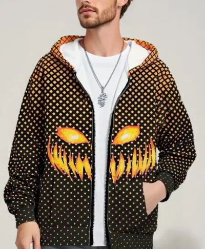 Men’s Halloween Hooded Jacket