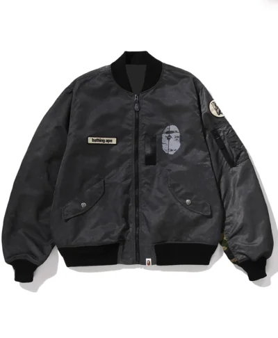 Men’s Patch Bomber Jacket