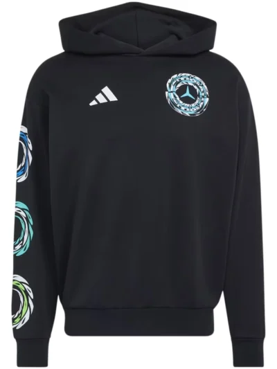 Mercedes AMG Petronas Adidas F1 Lights On Hoodie