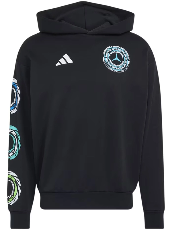 Mercedes AMG Petronas Adidas F1 Lights On Hoodie