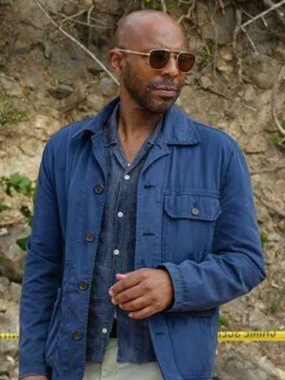 Mervin Wilson Death in Paradise Blue Jacket