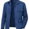 Mervin Wilson Death in Paradise Blue Jacket