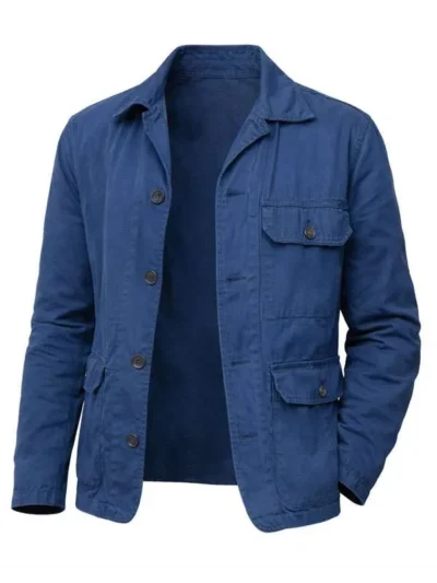 Mervin Wilson Death in Paradise Blue Jacket