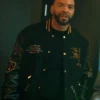 Method Man Black Varsity Jacket