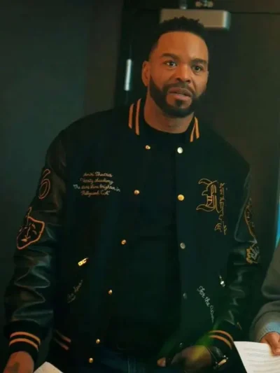 Method Man Black Varsity Jacket