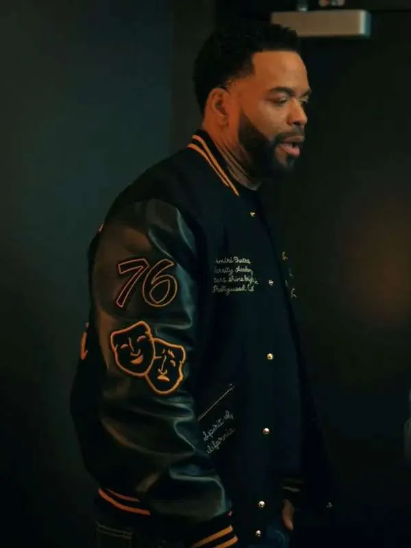Method Man Relationship Goals Black Varsity Jacket