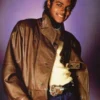 Michael Jackson Brown Leather Jacket