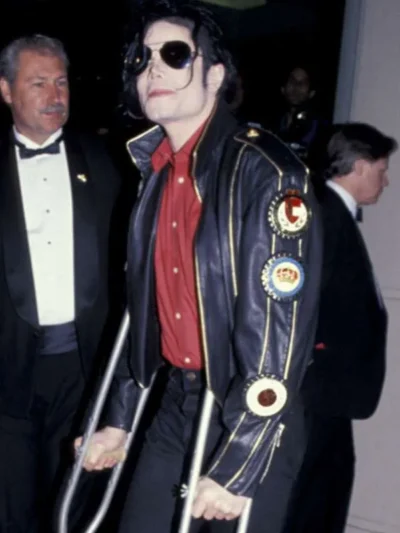 Michael Jackson Royal Badge Black Jacket