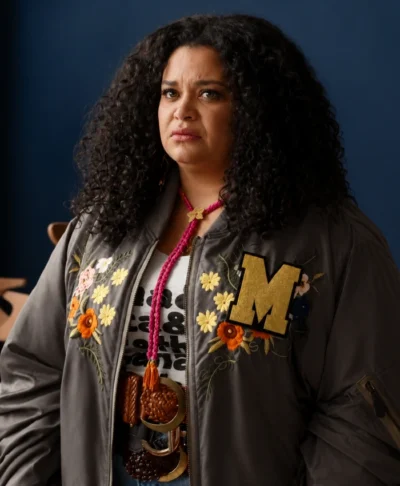 Michelle Survival Of The Thickest Season 1 Bomber Jacket