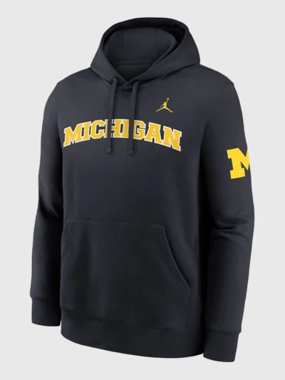 Michigan Wolverines Sideline Club Nike Hoodie