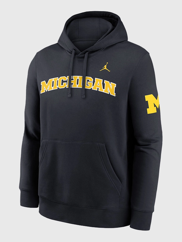 Michigan Wolverines Sideline Club Nike Hoodie