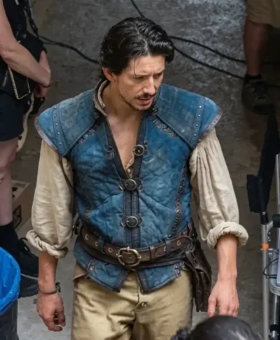 Milo Manheim Tangled Blue Vest