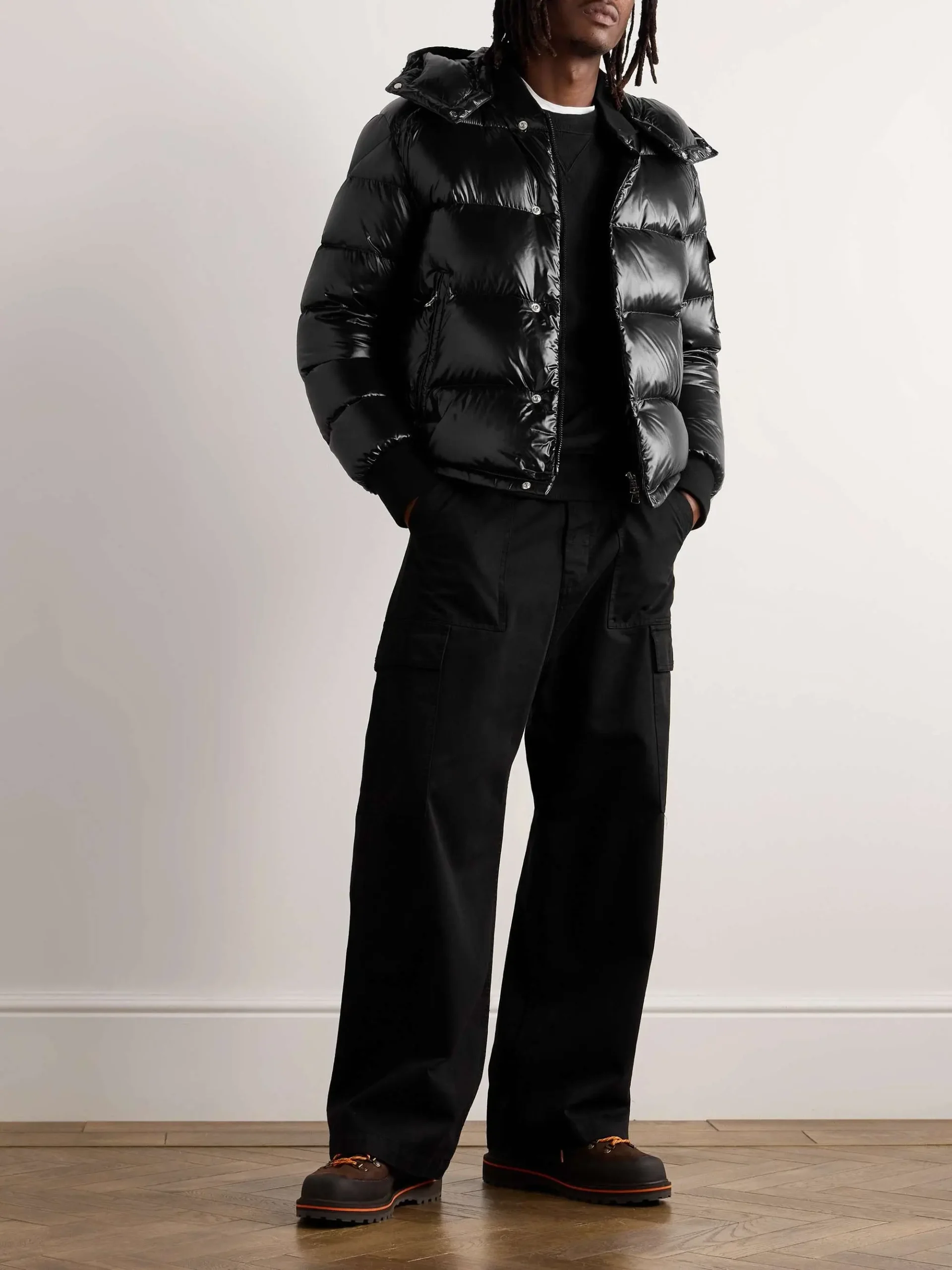 Moncler Maljasset Slim-Fit Quilted Hooded Down Jacket