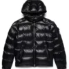 Moncler Maya Matte Short Down Black Puffer Jacket