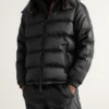 Moncler X Adidas Alpbach Short Black Down Jacket