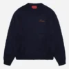 Mutimer Mohair Navy Sweater