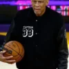 NBA Kareem Abdul-Jabbar Captain Letterman Jacket