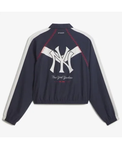 NY Yankees Off-Season x MLB Navy Full-Zip Track Jacket