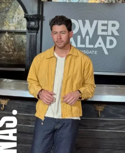 NYC Event Power Ballad Nick Jonas Jacket