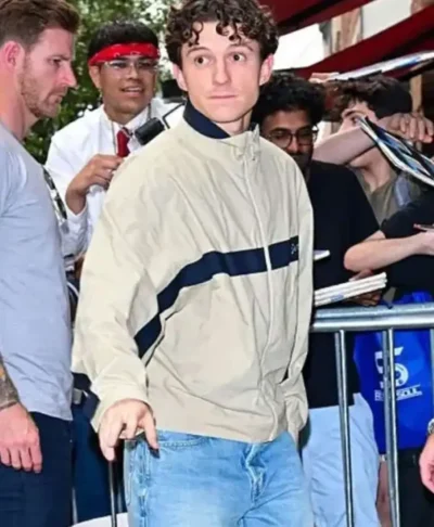 New York City 2026 Tom Holland Beige Jacket