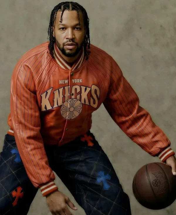 New York Knicks Chrome Hearts Varsity Jacket