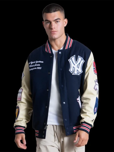 New York Yankees Starter 50th Year Varsity Jacket