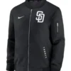 Nike San Diego Padres Dugout Bomber Jacket