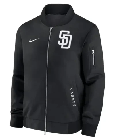 Nike San Diego Padres Dugout Bomber Jacket