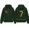 Nike x Ronaldo One Last Dance Portugal Green Zip Hoodie