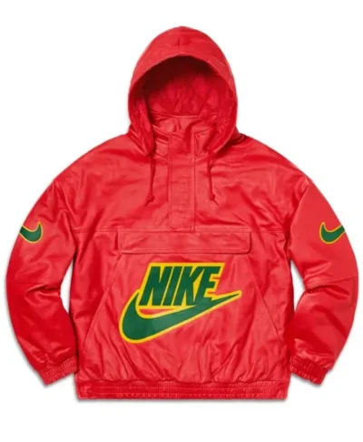 Nike x Supreme Hooded Leather Anorak