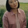 No Good Deed Sarah Weber Pink Jacket