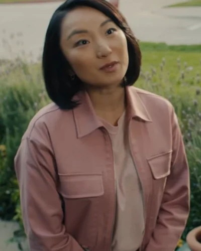 No Good Deed Sarah Weber Pink Jacket