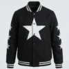 North 12 Black Graphic Hoodie Sweatshirt