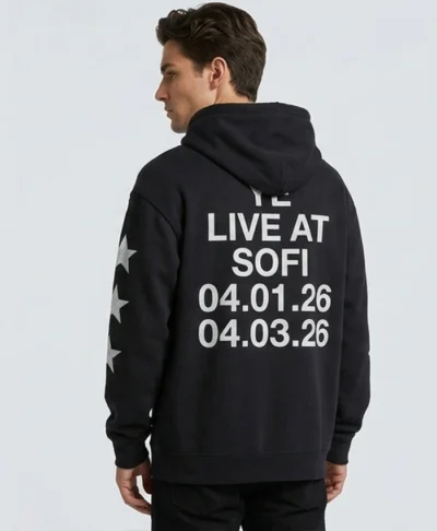 North 12 Black Graphic Hoodie Sweatshirt