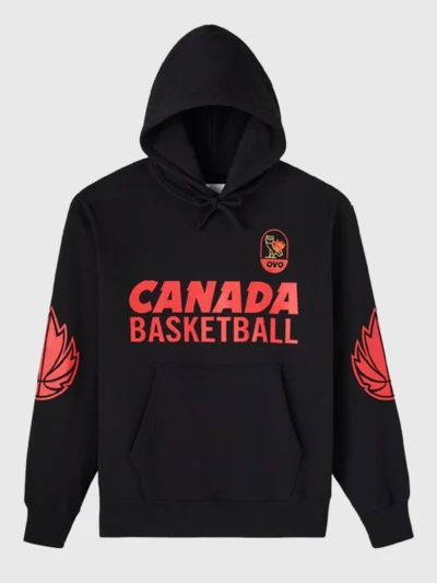 OVO Canada Basketball black Hoodie