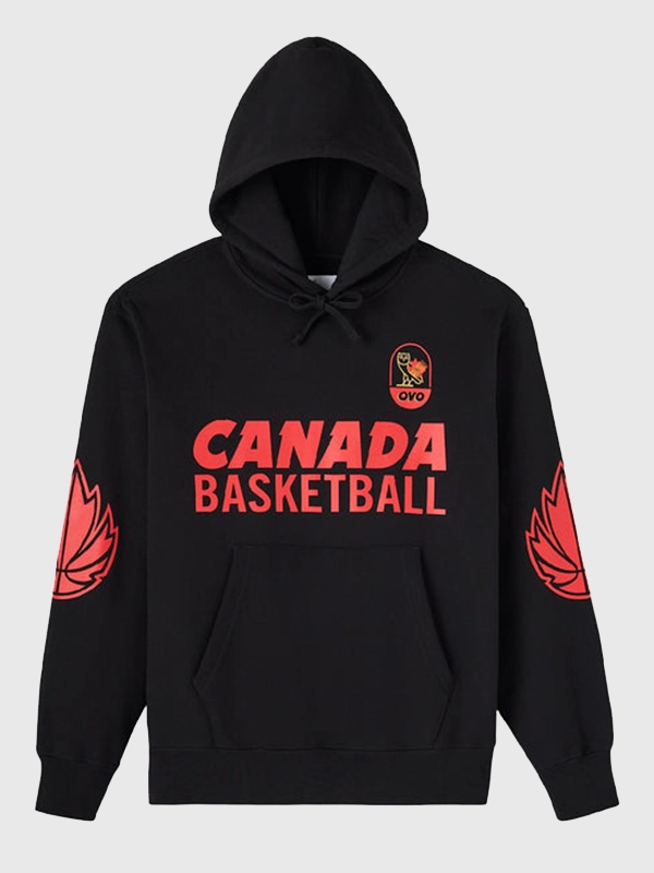 OVO Canada Basketball black Hoodie