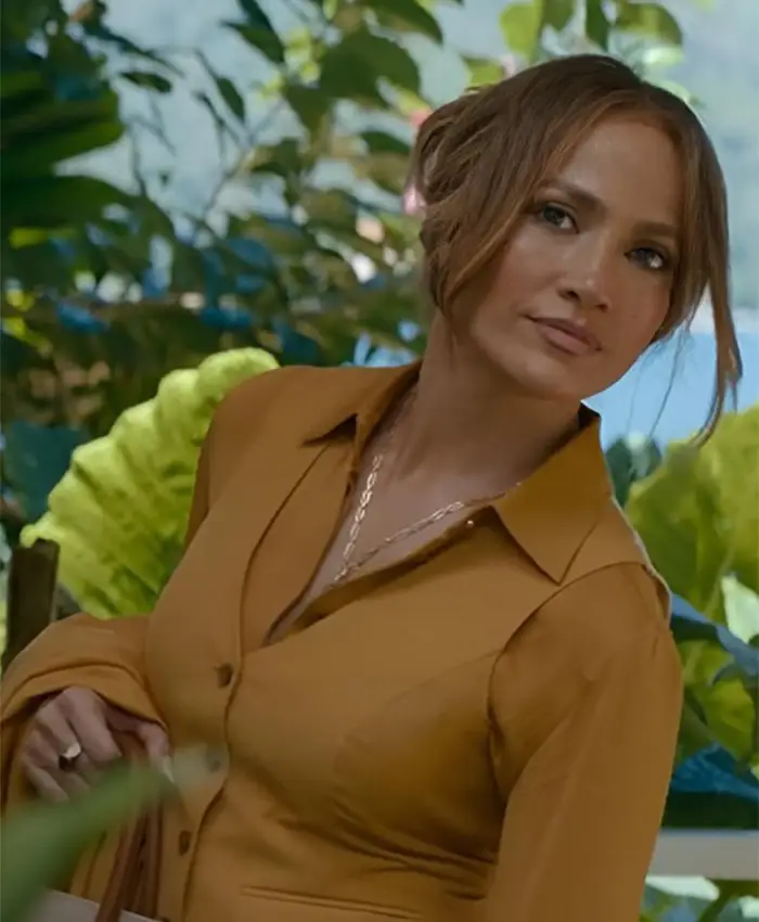Office Romance 2026 Jennifer Lopez Yellow Vest