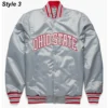 Ohio State Buckeyes Satin Jacket