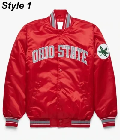 Ohio State Buckeyes Satin Jacket