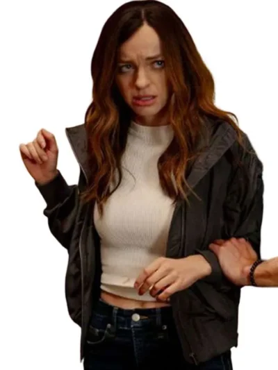 Olivia Rose Keegan Scary Movie Bomber Jacket